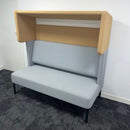 Used Modern High Back Sofa Two Tone