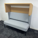 Used Modern High Back Sofa Two Tone