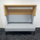 Used Modern High Back Sofa Two Tone