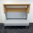 Used Modern High Back Sofa Two Tone