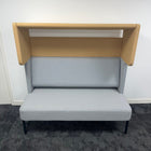 Used Modern High Back Sofa Two Tone