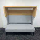 Used Modern High Back Sofa Two Tone