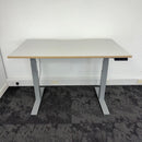 Used Dual Motor Electric Height Adjustable Desk with Memory and Cable Management