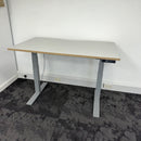 Used Dual Motor Electric Height Adjustable Desk with Memory and Cable Management