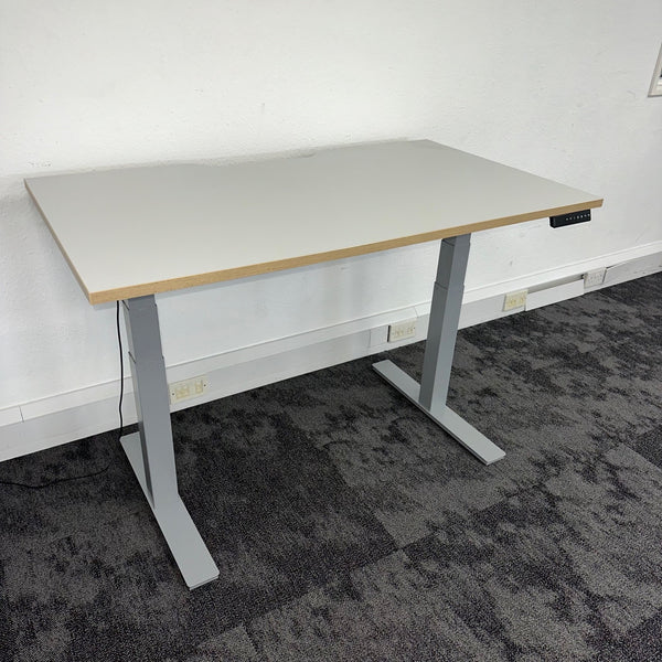 Used Dual Motor Electric Height Adjustable Desk with Memory and Cable Management