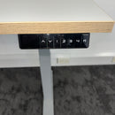 Used Dual Motor Electric Height Adjustable Desk with Memory and Cable Management