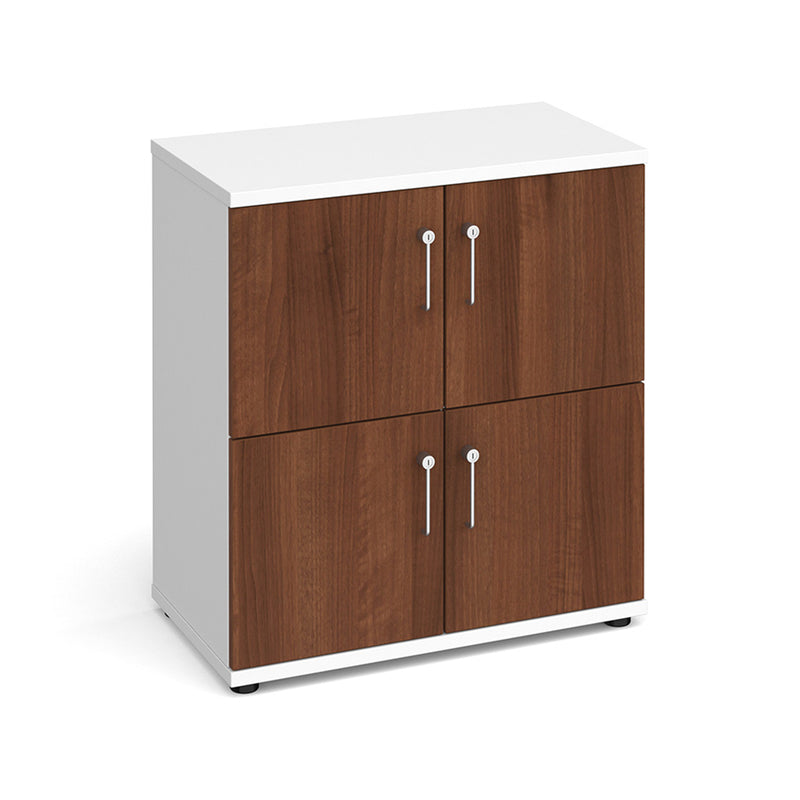 Wooden storage lockers - 4 door