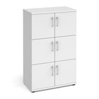 Wooden storage lockers - 6 door