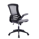 Mesh-OP Grey - Deluxe Mesh Operator Chair with Folding Arms in Grey
