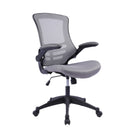 Mesh-OP Grey - Deluxe Mesh Operator Chair with Folding Arms in Grey