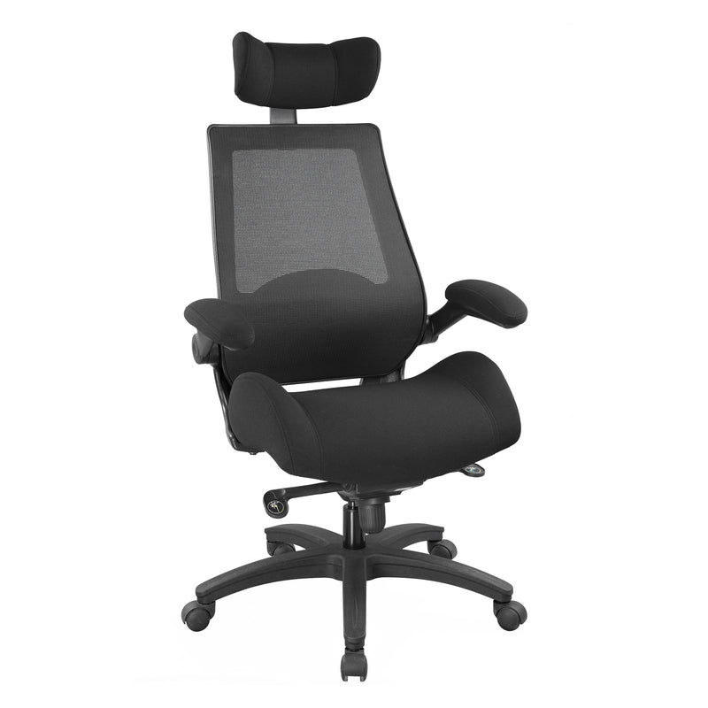 Nemo - 28ST Heavy Duty Mesh Operator Chair in Black Fabric