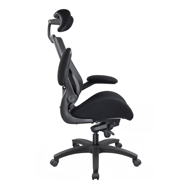 Nemo - 28ST Heavy Duty Mesh Operator Chair in Black Fabric