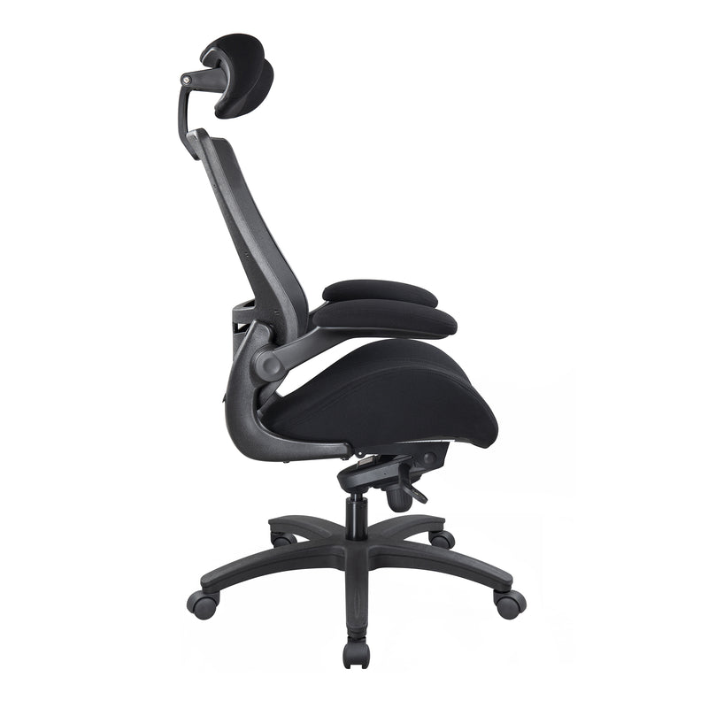 Nemo - 28ST Heavy Duty Mesh Operator Chair in Black Fabric