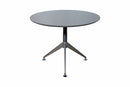 Nero 1.0m Diameter Circular Table with Tri-Legged Base - Anthracite