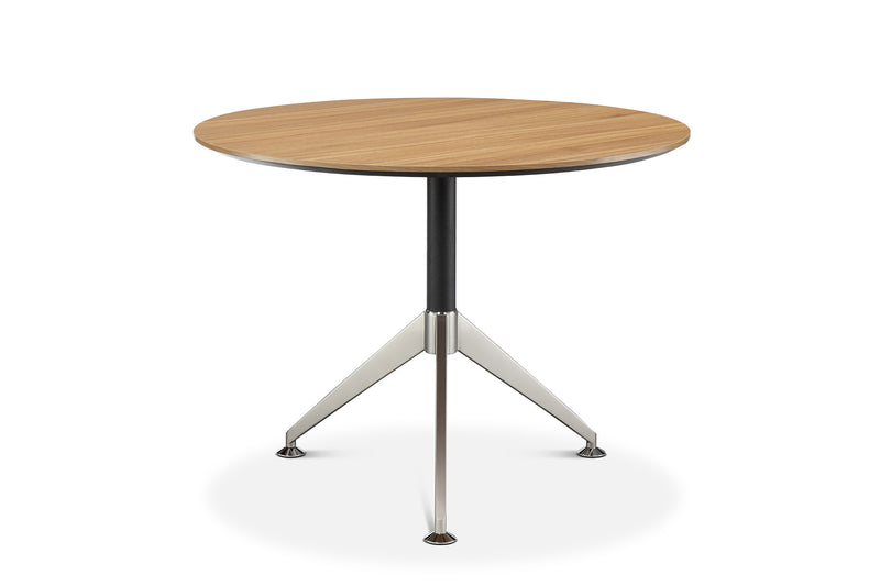 Nero 1.0m Diameter Circular Table with Tri-Legged Base - American Black Walnut