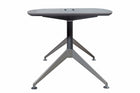 Nero 2.4m Conference Table with Comms Box - Anthracite