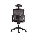 NMC - High Back Task Chair with headrest, height adjustable arms and lumbar support
