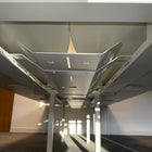 Used Adapt White Bench Desk with Cable Trays - Available in Banks of 4,6,8 etc