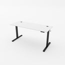 R750 Height-Adjustable Sit Stand Desk with Single Motor - White top