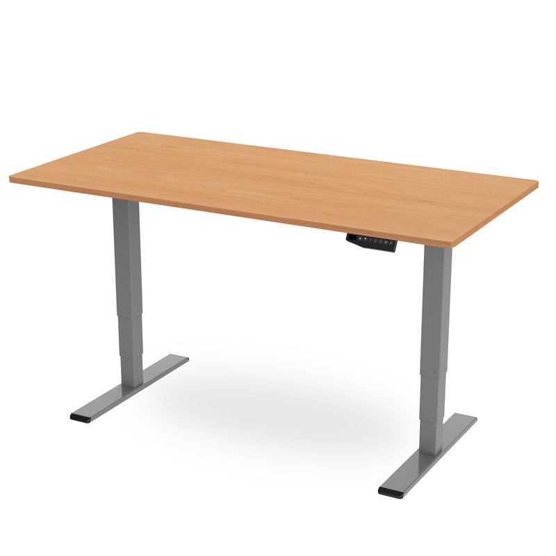 R800 Sit Stand Desk with Premium Dual Motor - Beech Top