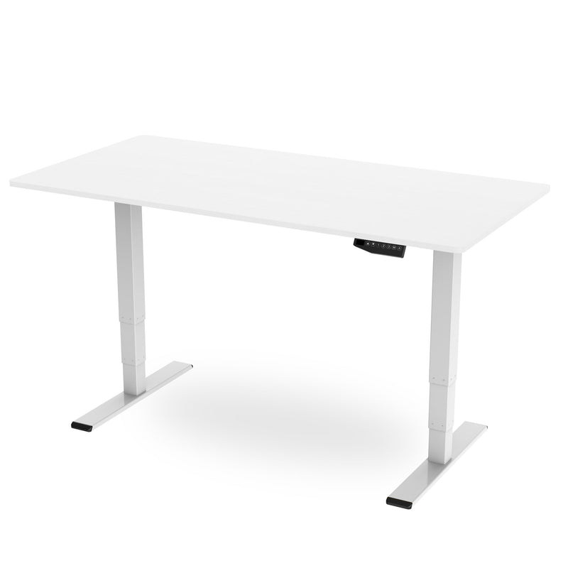 R800 Sit Stand Desk with Premium Dual Motor - White top