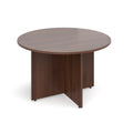 Arrow head leg circular meeting table 1200mm