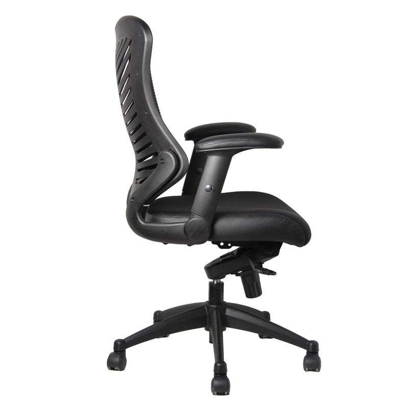 Spine - High Back Executive Mesh Chair with Height Adjustable Arms