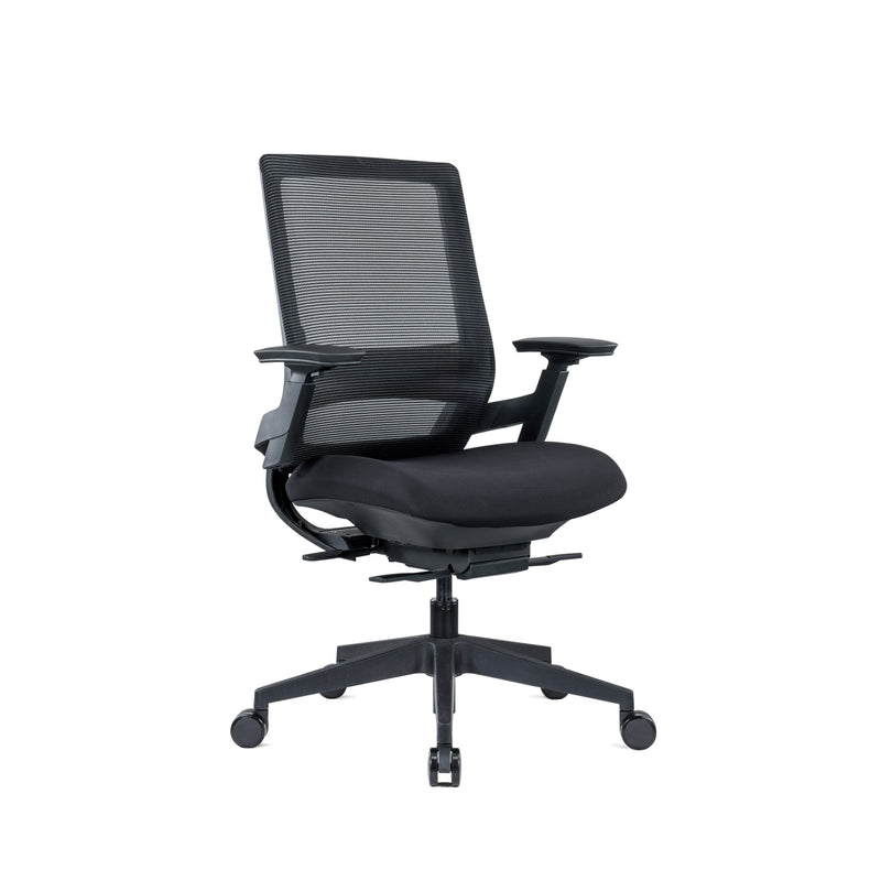 TENMC - Ergonomic Mesh Task Chair with sliding seat and adjustable lumbar