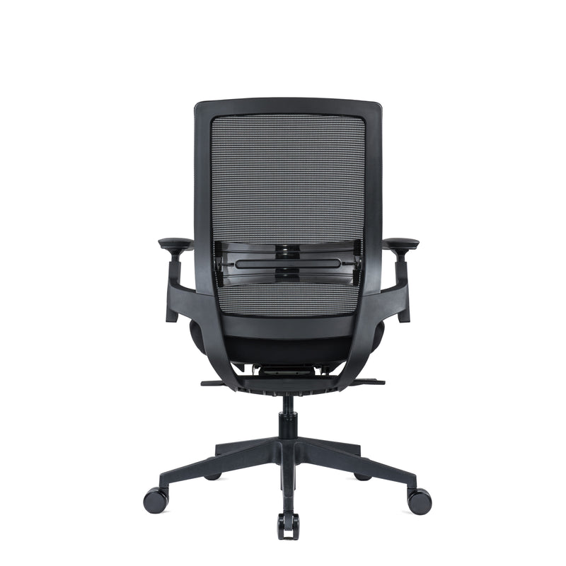 TENMC - Ergonomic Mesh Task Chair with sliding seat and adjustable lumbar