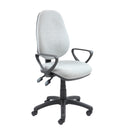 Vantage 100 2 lever PCB operators chair with fixed arms