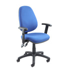 Vantage 100 2 lever PCB operators chair with adjustable arms