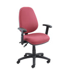Vantage 100 2 lever PCB operators chair with adjustable arms