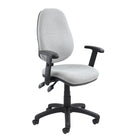 Vantage 100 2 lever PCB operators chair with adjustable arms