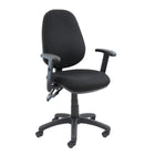 Vantage 100 2 lever PCB operators chair with adjustable arms