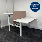 Height Adjustable Electric Bench Desk Complete Setup