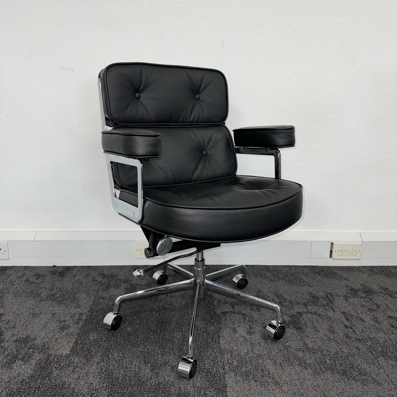 Vitra Eames Style Lobby Chair ES104 in Black - Free Delivery