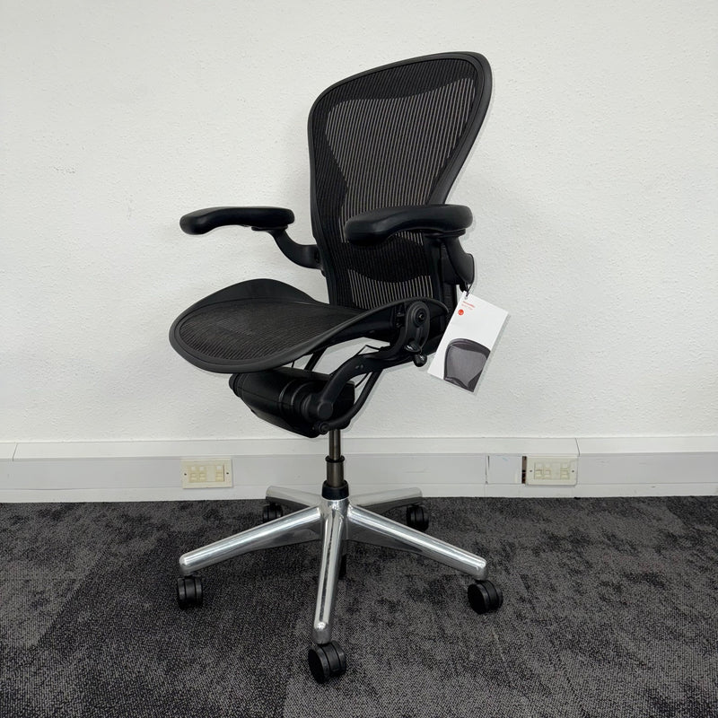 Used Herman Miller Aeron Full Spec with Chrome Base