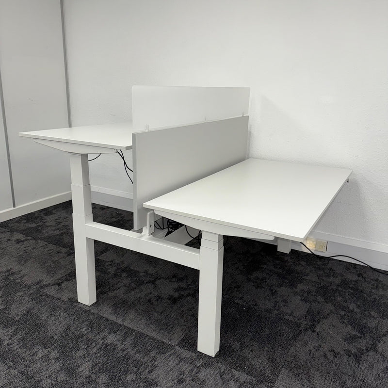 Used Steelcase Migration Electric Height Adjustable Bench Desk