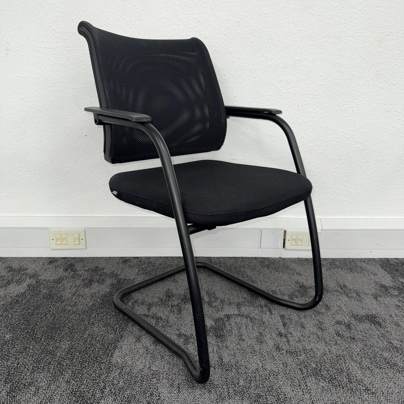 Used Sedus Black Mesh Meeting Chair