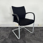Used Senator Trillipse Black Meeting Chair