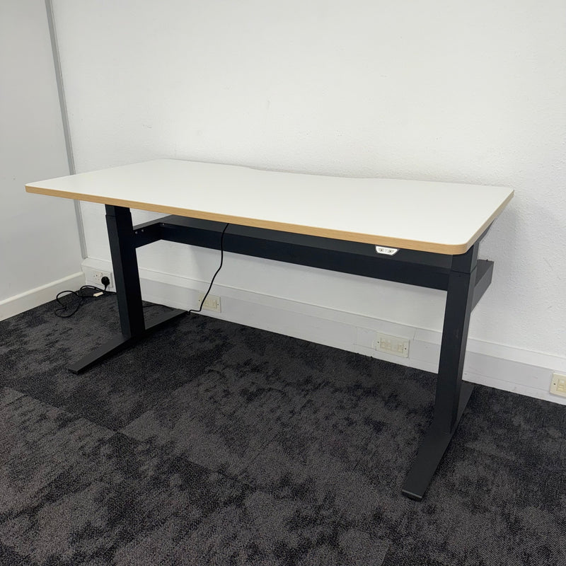 Used Herman Miller Ratio Single Electric Desk with Cable Management