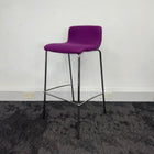 Used Elite Multiply Bar Stool Sled Base Upholstered