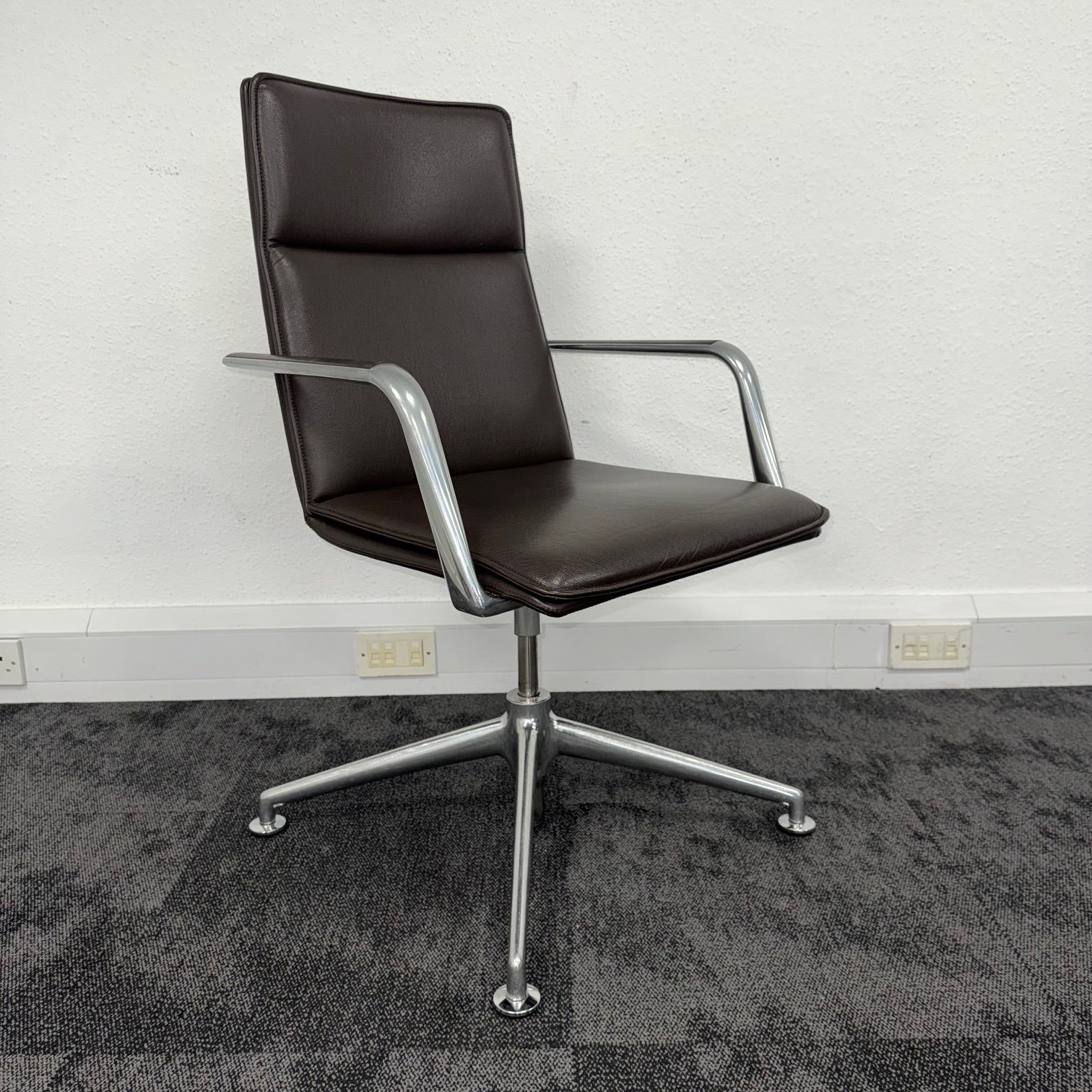 Used Brunner Finasoft Self Centering Meeting Chair