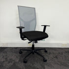 NEW Fully Adjustable Task Chair with Grey Mesh Back