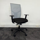 NEW Fully Adjustable Task Chair with Grey Mesh Back