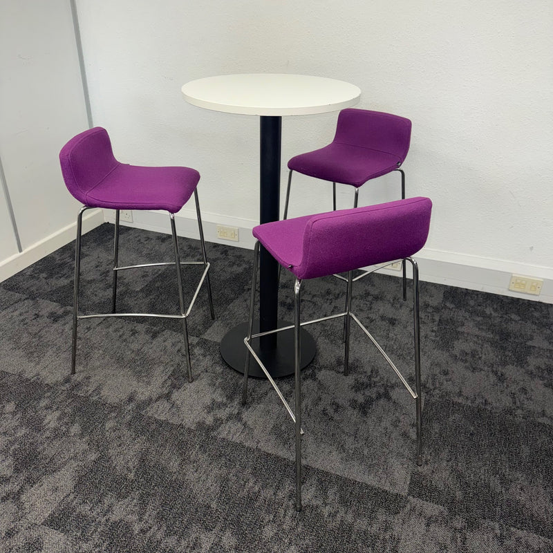 Used Elite High Table and Stool Set