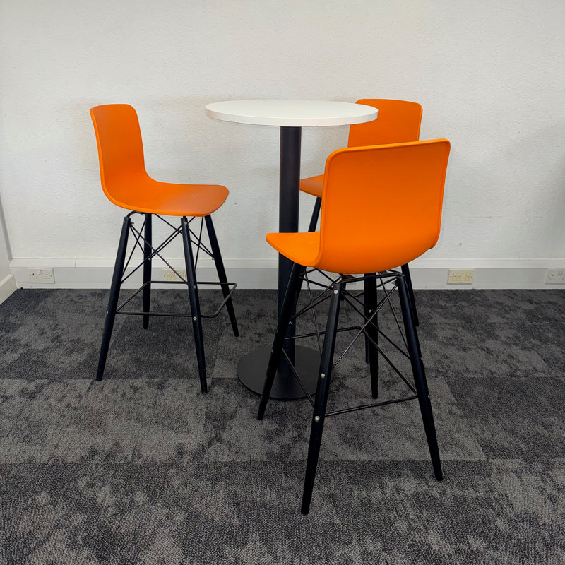 Used Elite Branded High Table and Stool Set