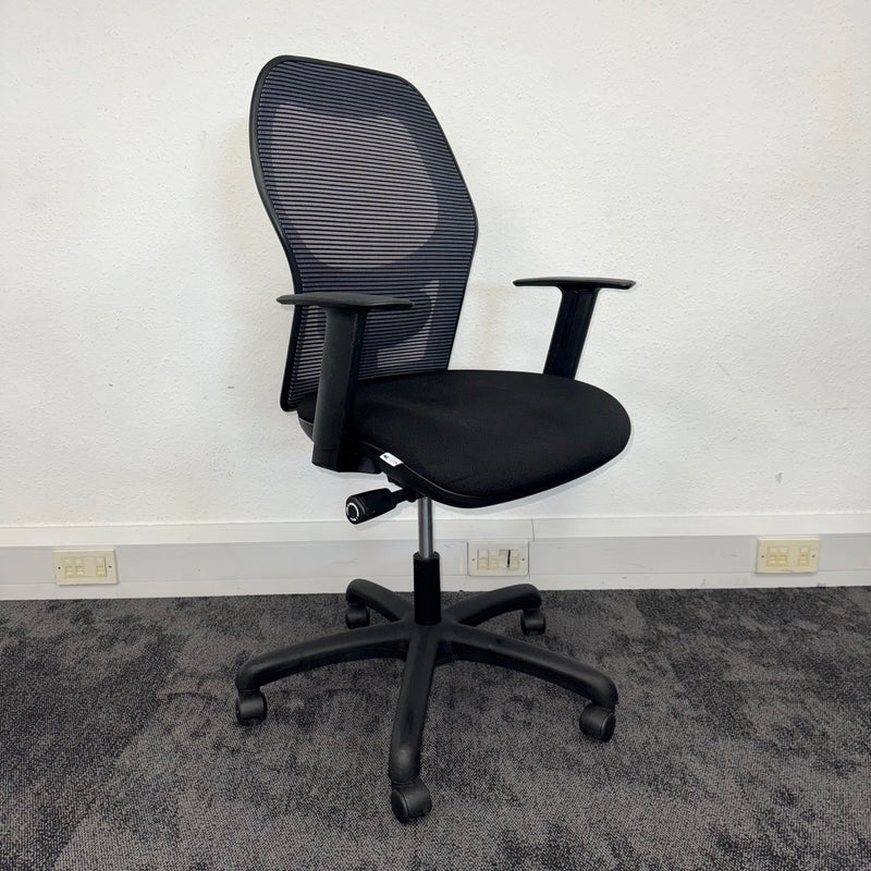 Used Adjustable Mesh Task Chair with Lumbar