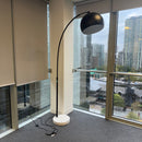 Used Tall Arch Lamp with Marble Base
