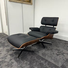 New Vitra Eames Style Lounge Chair with Ottoman